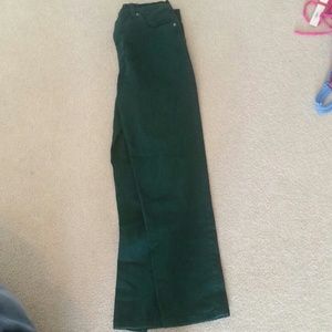 Hunter Green Gloria Vanderbilt Jeans