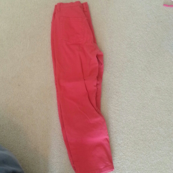 Coral Gloria Vanderbilt Jeans