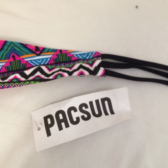 Tribal bandeau bikini top - Picture 2 of 3