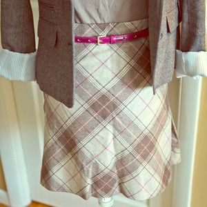 J. Crew Plaid Skirt