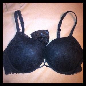 NWOT Victoria Secret black lace bombshell