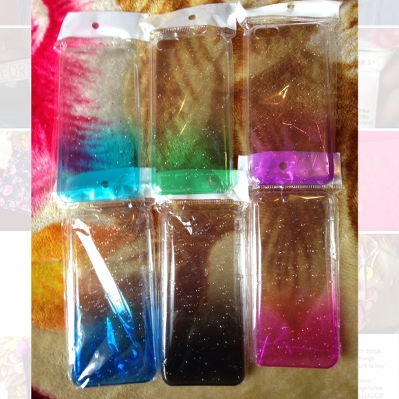 iPhone 5C water drop cases. 💦