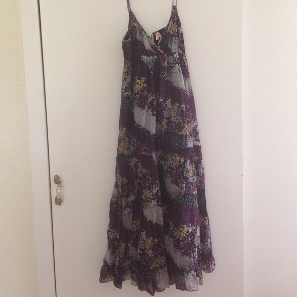 Anthropologie floral maxi