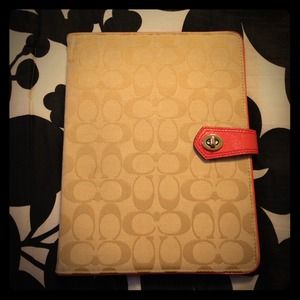 Marked down again!! Authentic Coach iPad case