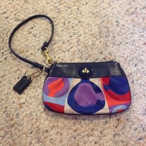 Authentic Coach Wristlet