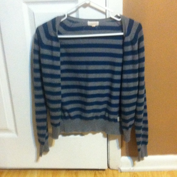 Striped cardigan
