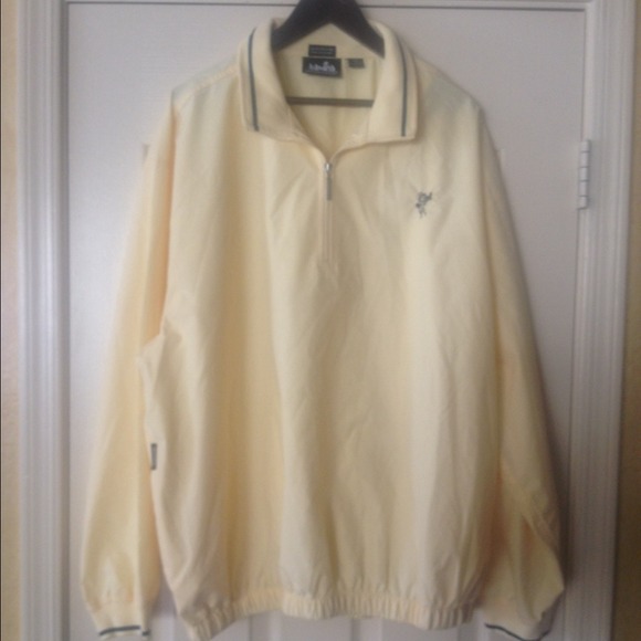 Ashworth Mens 1/4 zip Windbreaker