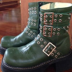 Johnny Fluevog platform boots
