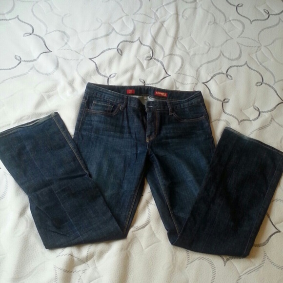 Express Mia boot leg jeans, size 12L - Picture 1 of 4