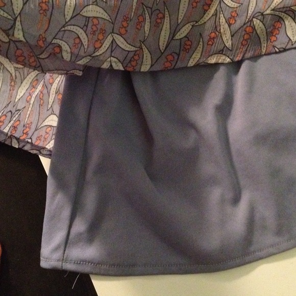 Lavender print dress - Picture 3 of 3