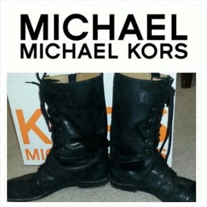 *REDUCED* Michael Kors Combat Boots