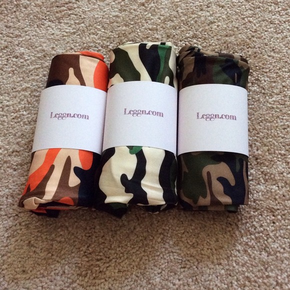 Camouflage pattern stretchy leggings - Picture 4 of 4