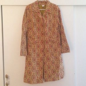 Anthropologie vintage inspired coat