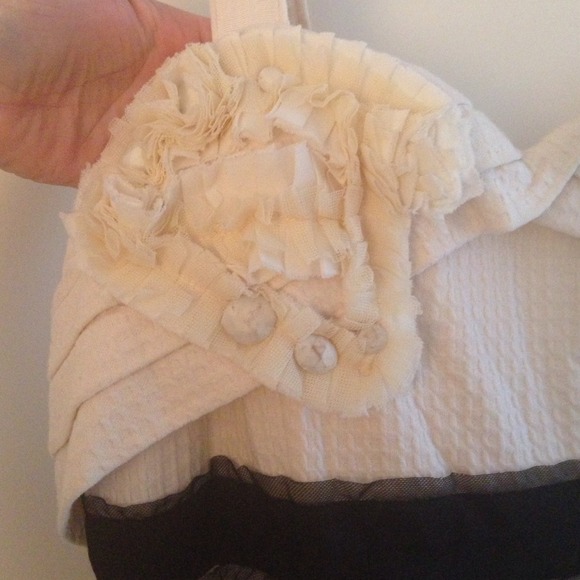 Anthropologie cream dress - Picture 2 of 4