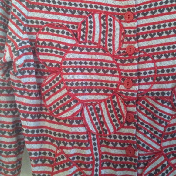 Anthropologie floral love cardigan - Picture 2 of 4