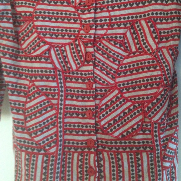 Anthropologie floral love cardigan - Picture 3 of 4