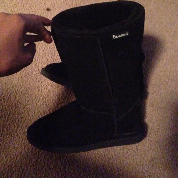 Bear raw black boots - Picture 2 of 2