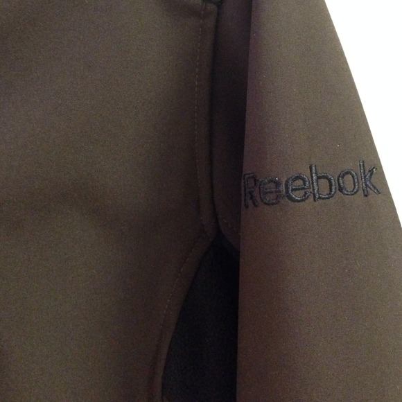 NWT Reebok Soft-Shell Jacket in Brown - Picture 4 of 4