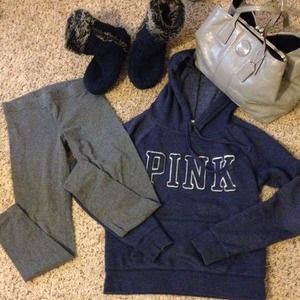 ❌Sold❌Gray VS pink leggings