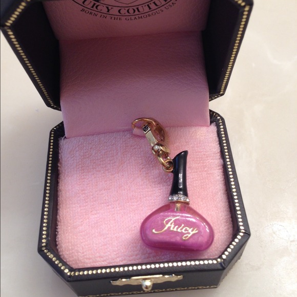 Juicy Couture nail polish charm! Like new in box!