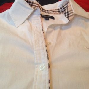 Burberry long sleeve blouse
