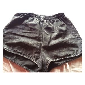 AA acid wash shorts