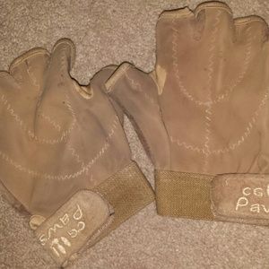 Used small colorguard gloves