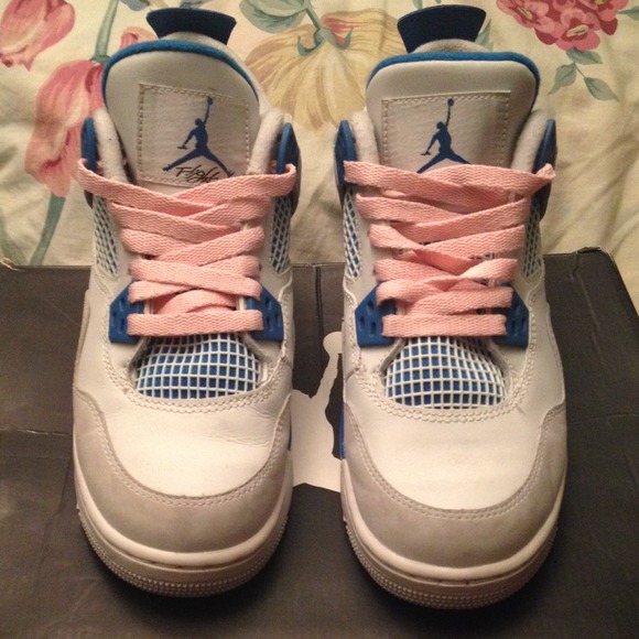 Military Blue Jordan 4s