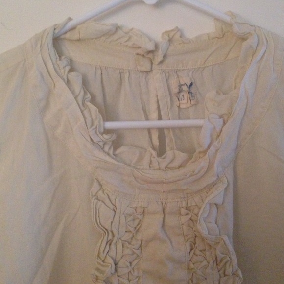 Anthropologie ruffled tank - Picture 2 of 4