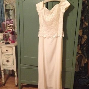 Long semi formal dress