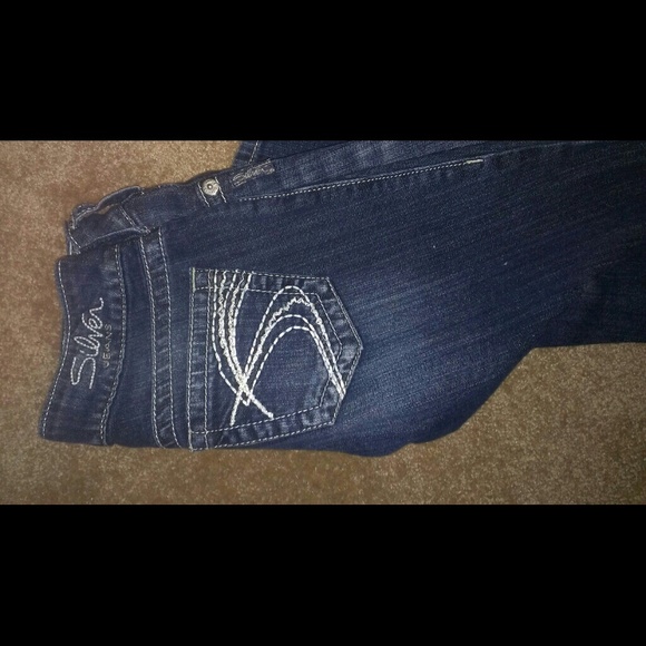 Silver jeans