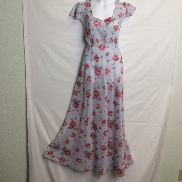 1950s Adonna nighty Patiste Linen