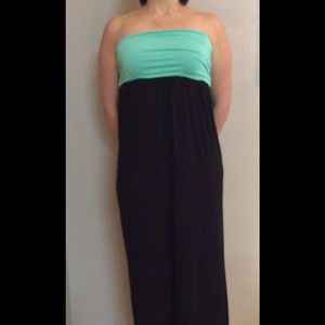 Tube maxi dress