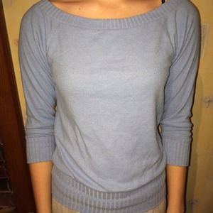 Amazingly soft fabric blue top