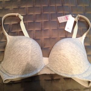 Bundled! 2 Cotton plunge bras