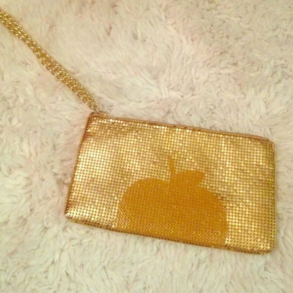 Dkny Gold Mini clutch