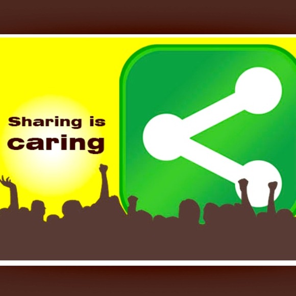 Sharing is caring
