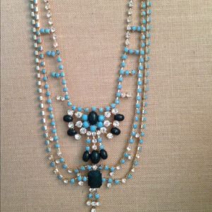 Chandelier statement necklace