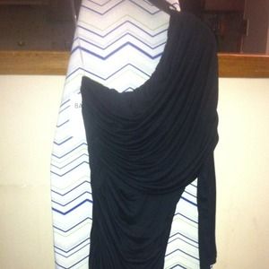 new black one shoulder dress!