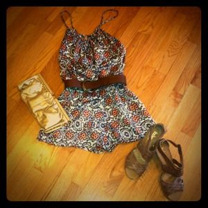 SOLD: Printed romper