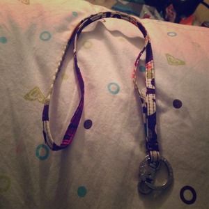 Vera Bradley lanyard