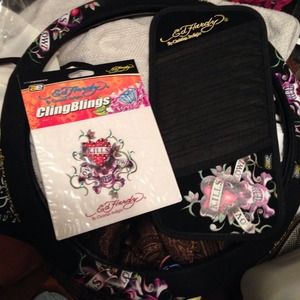 Ed hardy car set