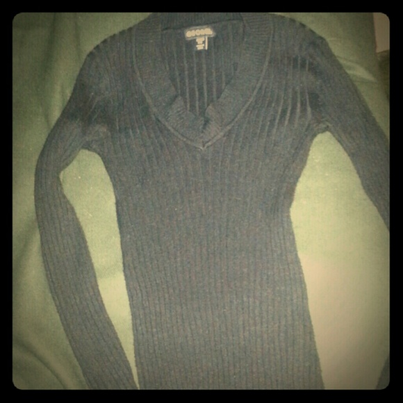 NEW! Black V-neck Sweater