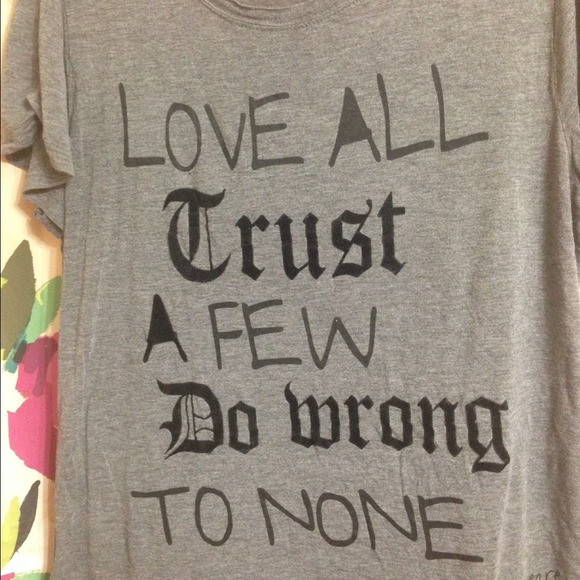Quote shirt