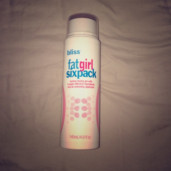 Bliss- fat girl six pack.