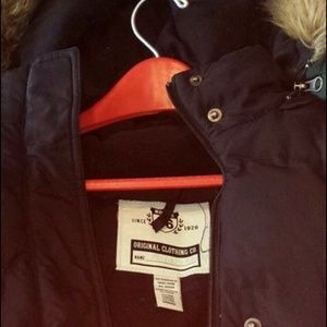Black down jacket