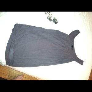 Bubble style, open back tank top