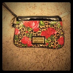 Authentic BETSEY JOHNSON wristlet