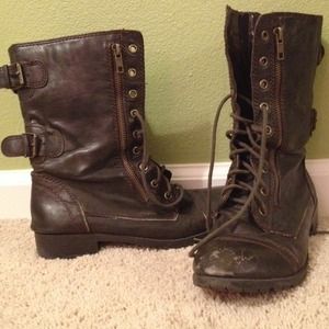 Vintage Combat Boots
