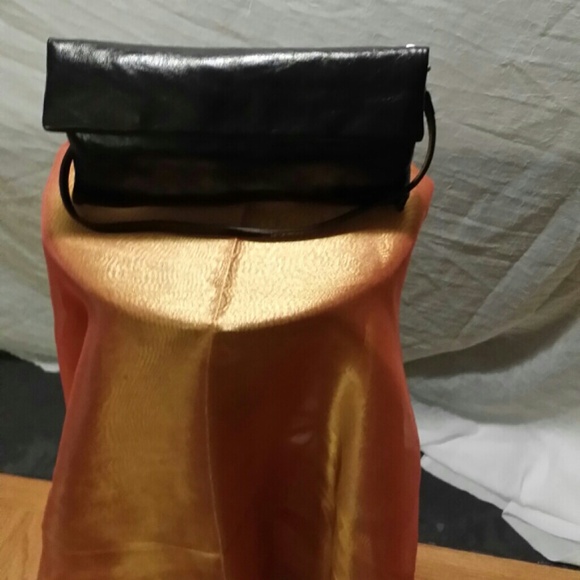 LUMIANI GENUINE LEATHER ENVELOP CLUTCH BAG